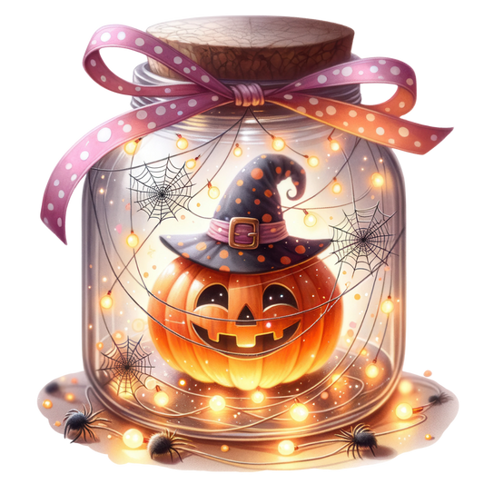 Halloween Sticker Gruselgläser – Hexen, Geister im Einmachglas Bild_2