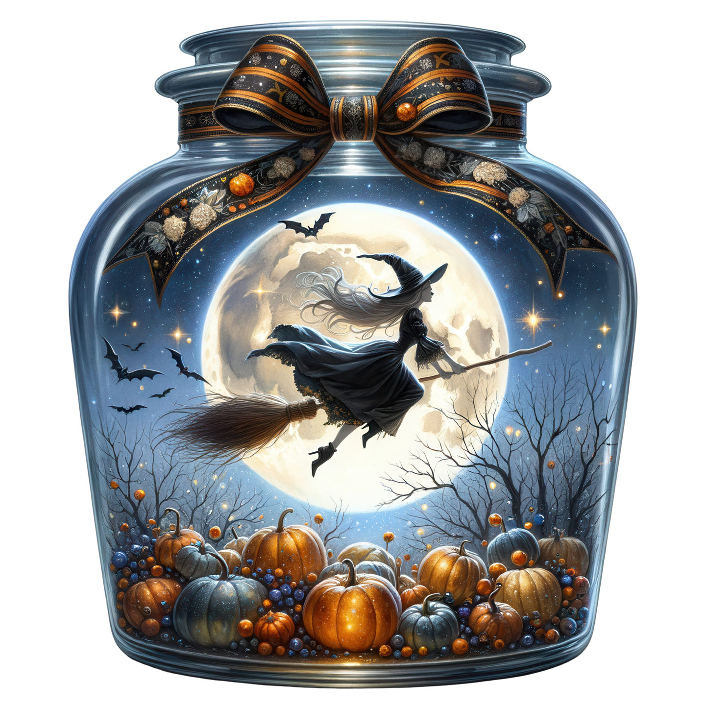 Halloween Sticker Gruselgläser – Hexen, Geister im Einmachglas Bild_7