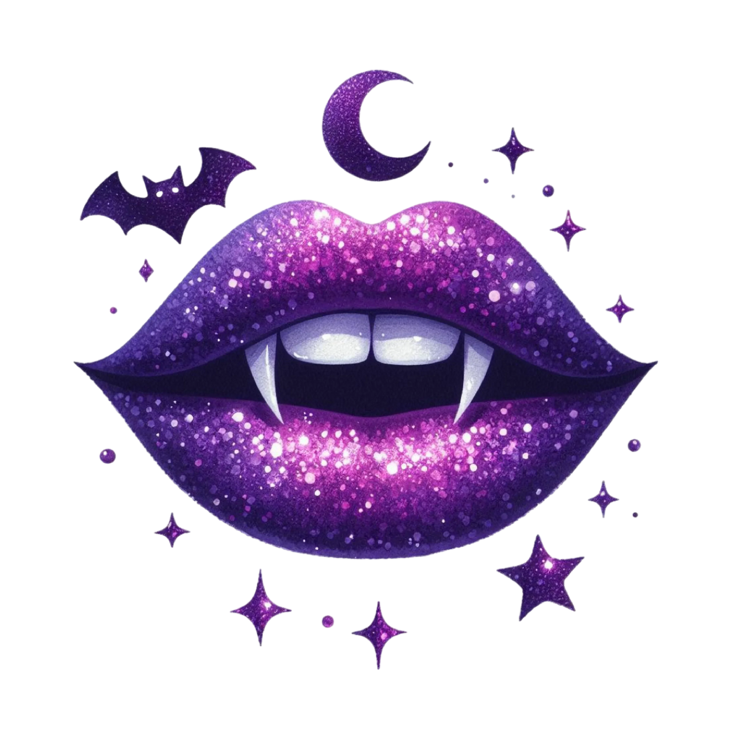 Halloween Sticker Lippen – Verführerisch gruselig Bild_4