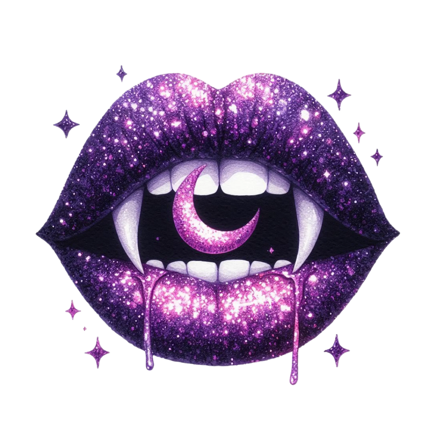Halloween Sticker Lippen – Verführerisch gruselig Bild_10