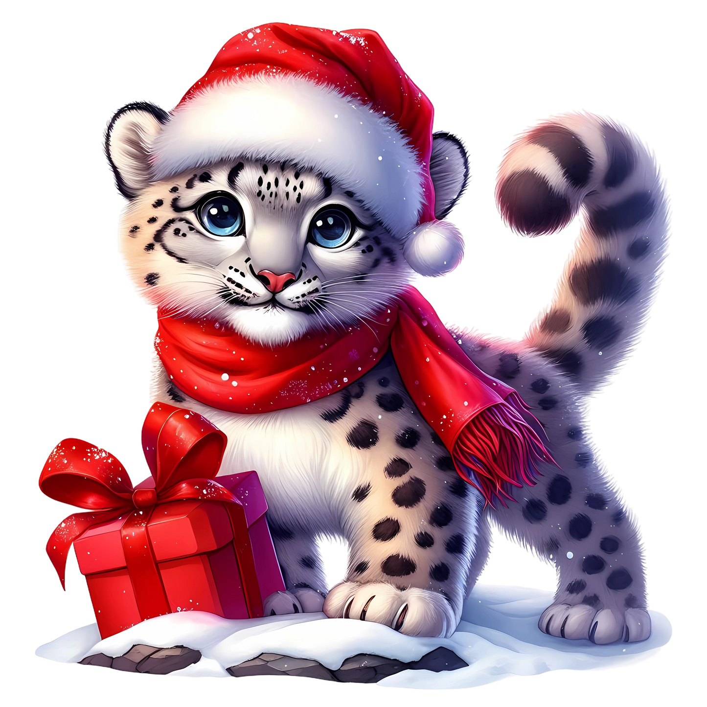Bügelbilder Weihnachten Tiere - Magic Miracle Design