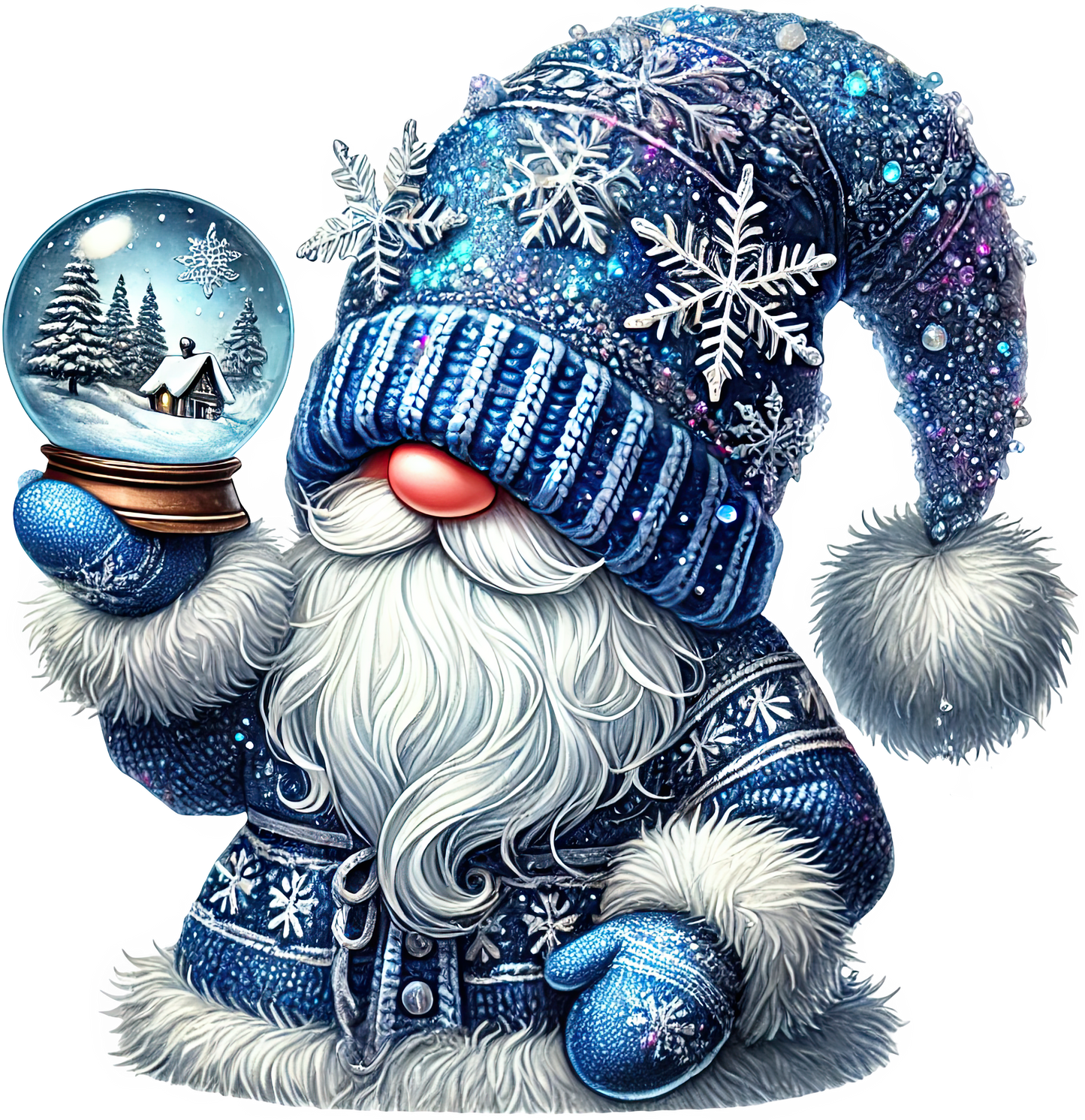 Bügelbilder Weihnachten Wichtel / Gnome - Magic Miracle Design