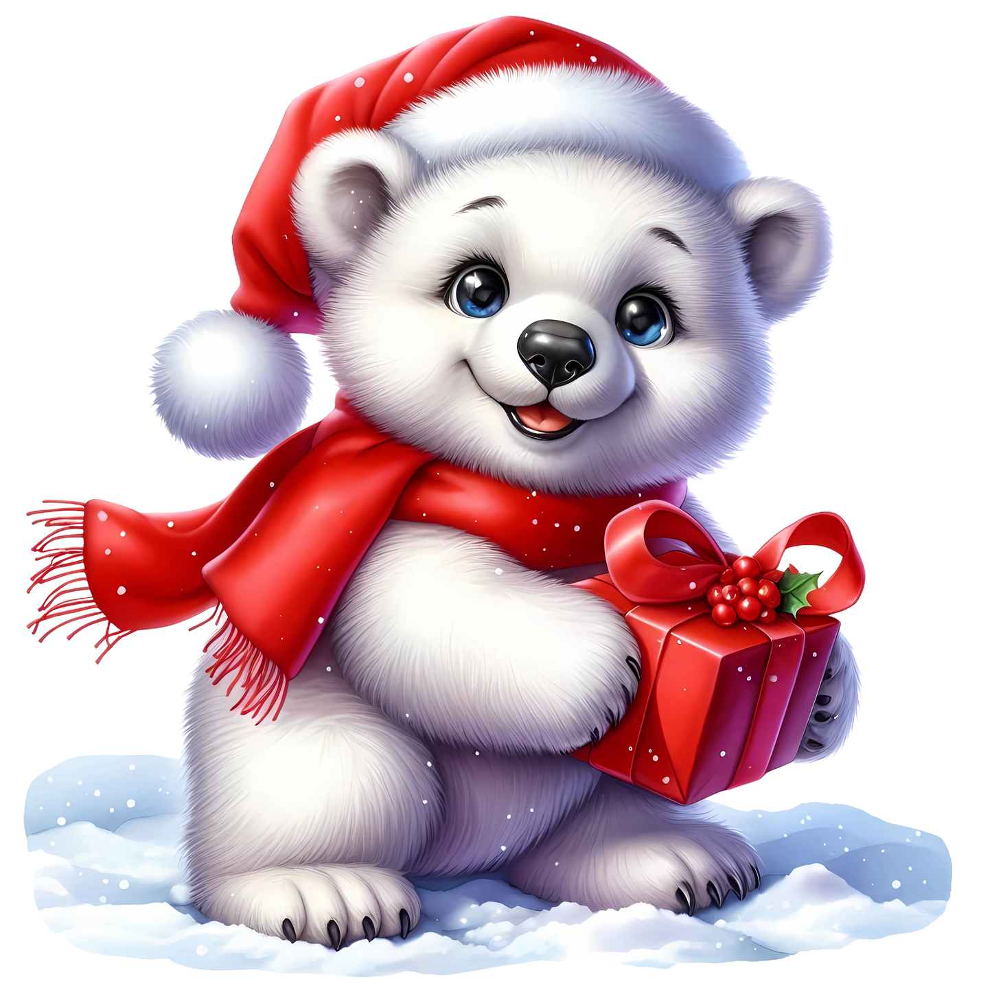 Bügelbilder Weihnachten Tiere - Magic Miracle Design