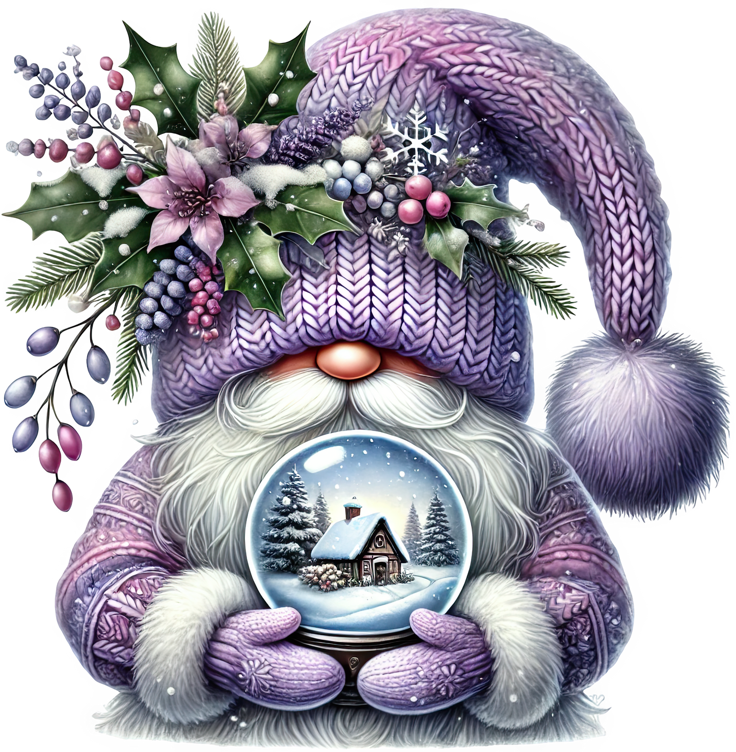 Bügelbilder Weihnachten Wichtel / Gnome - Magic Miracle Design