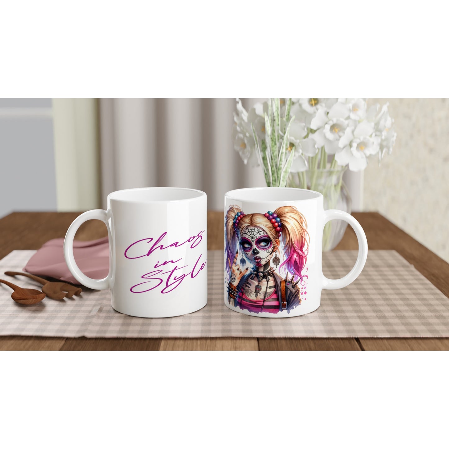Keramiktasse Chaos in Style - Magic Miracle Design