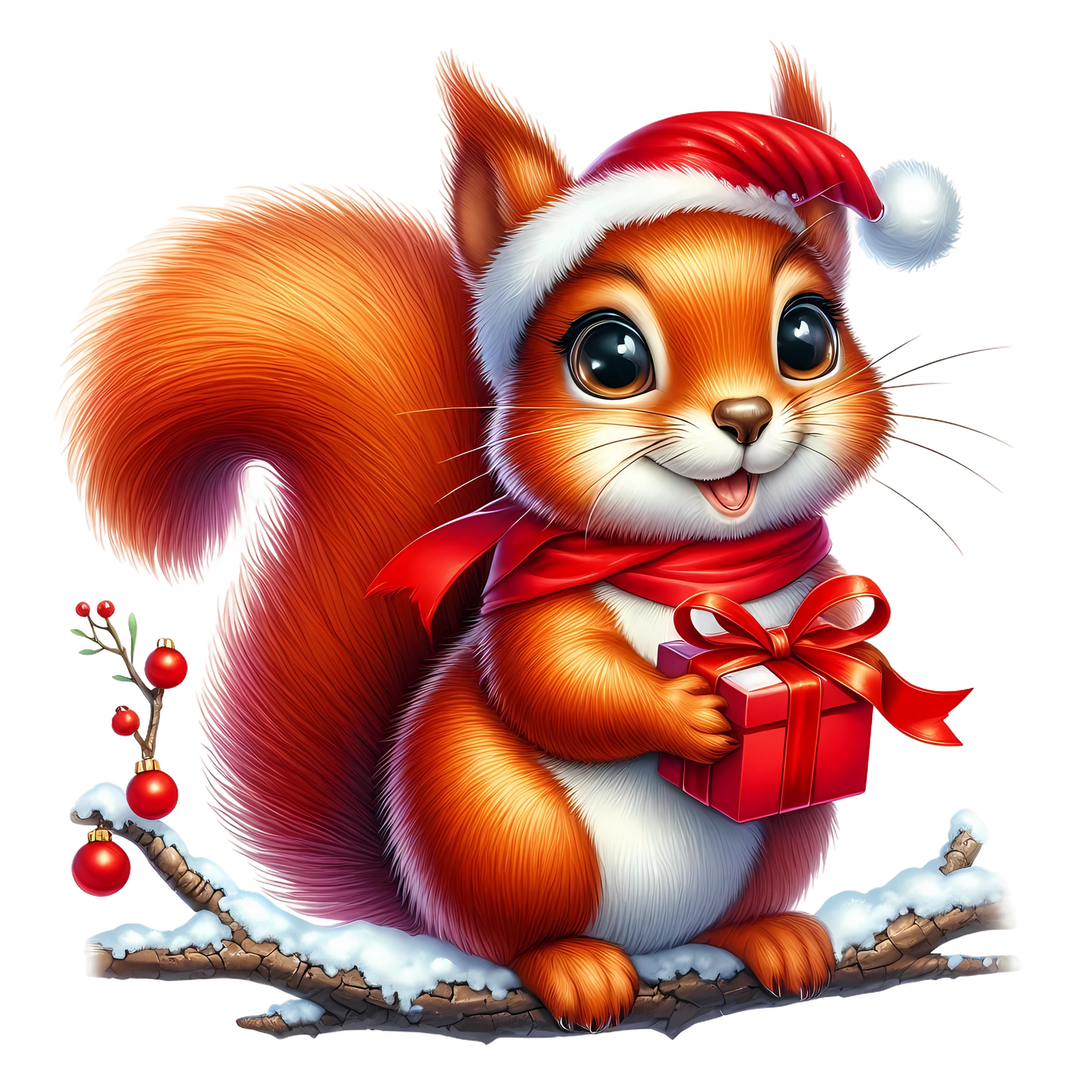 Bügelbilder Weihnachten Tiere - Magic Miracle Design