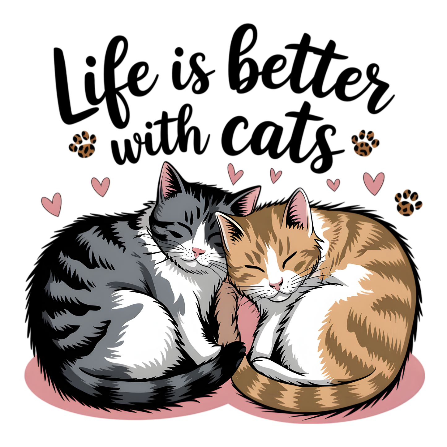 Sticker Cat Mom