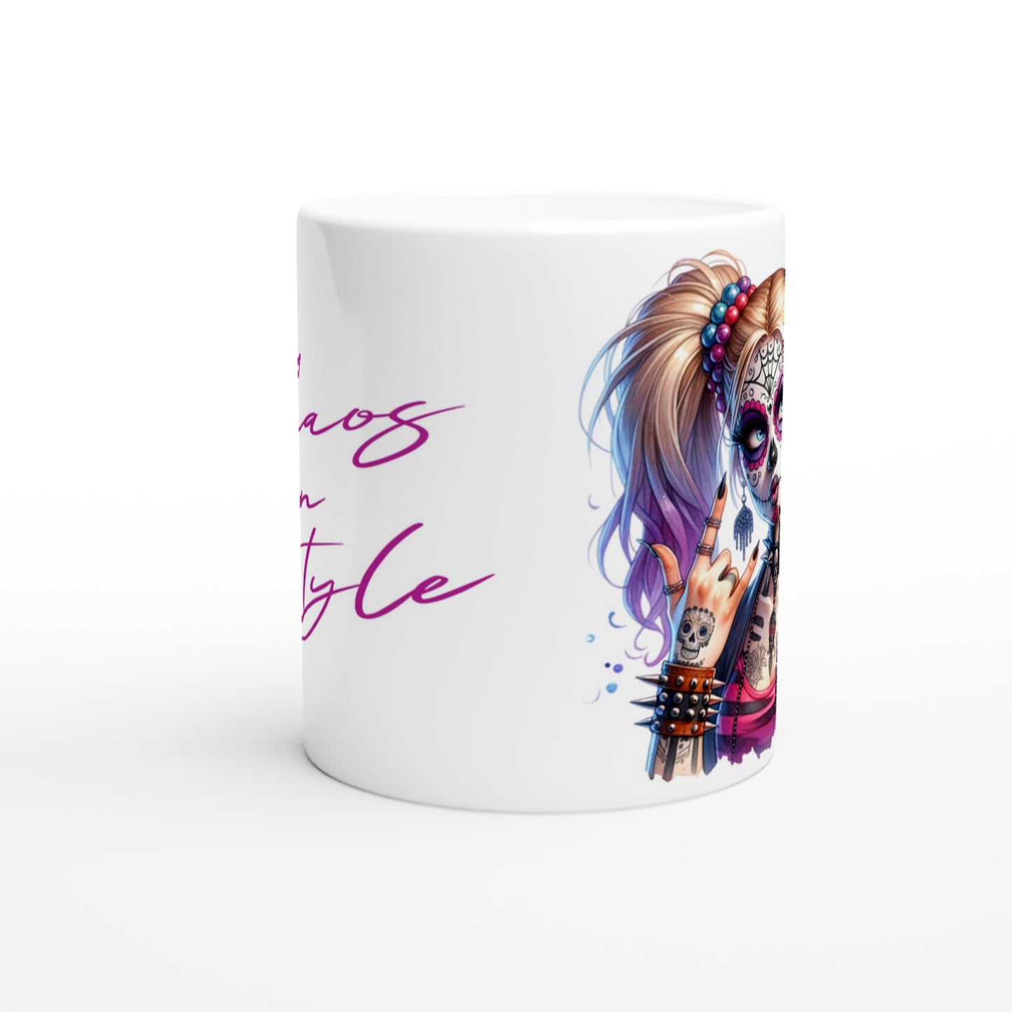 Keramiktasse Chaos in Style - Magic Miracle Design