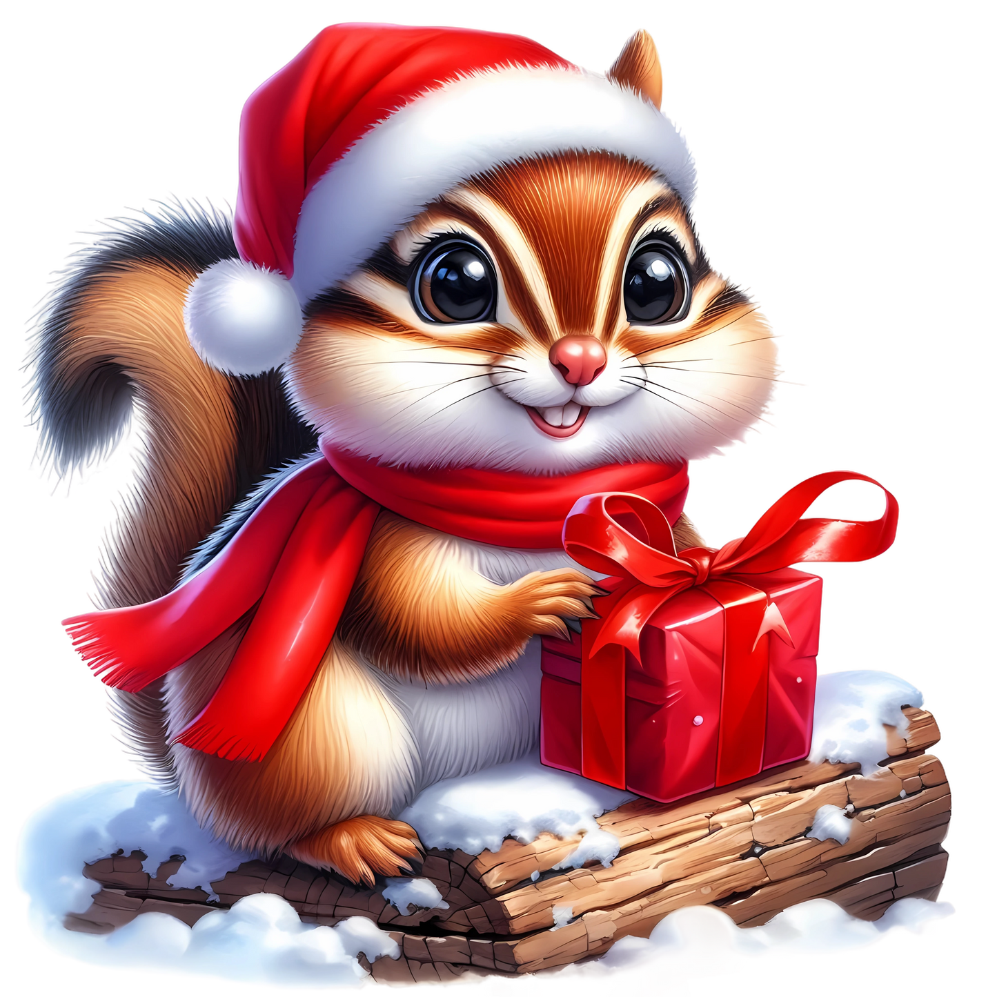 Bügelbilder Weihnachten Tiere - Magic Miracle Design