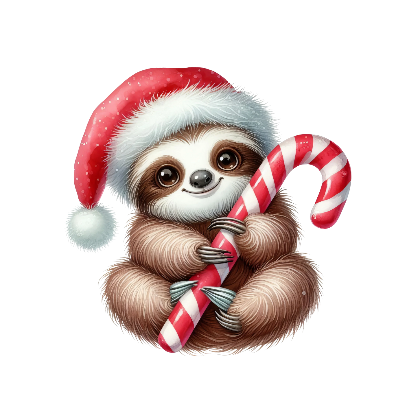 Bügelbilder Weihnachten mit Faultier Bild_14