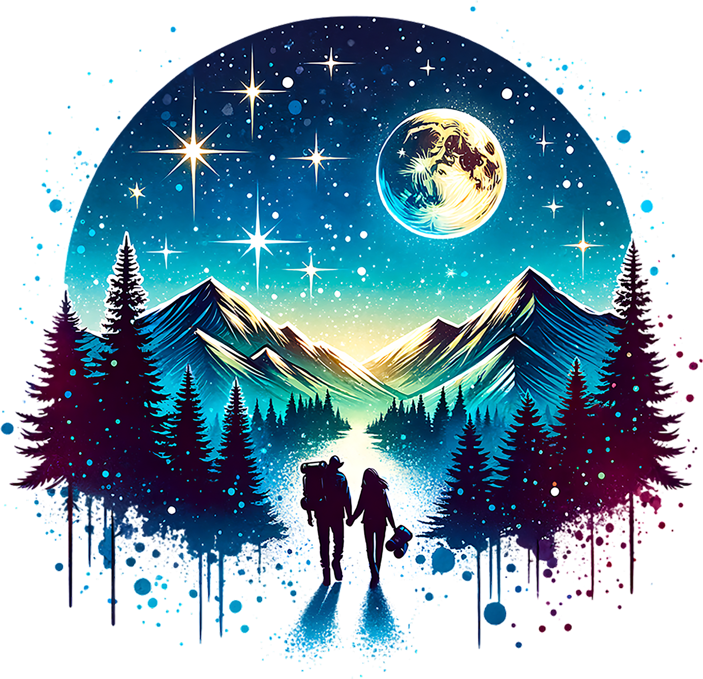 Sticker Camping