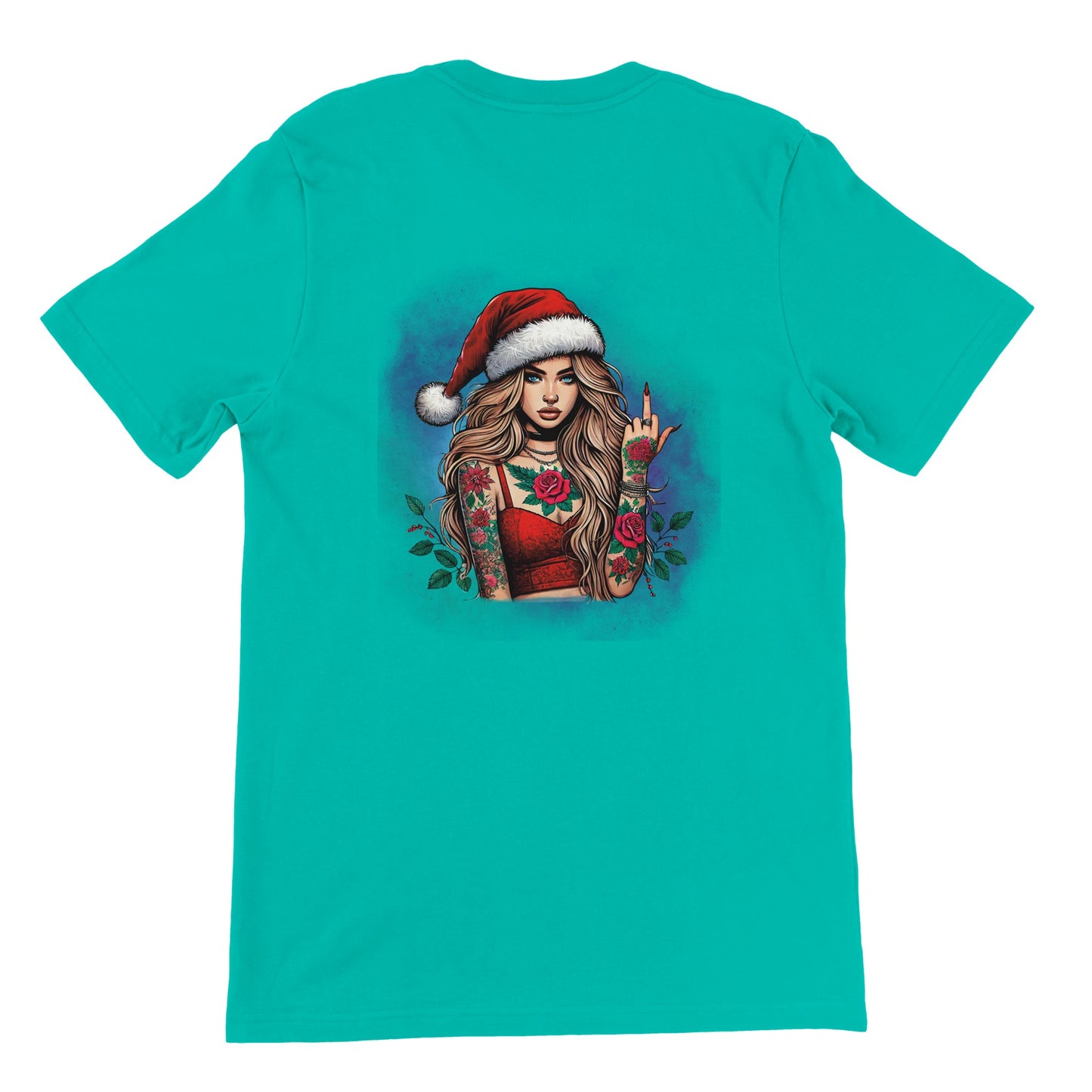 Premium T-Shirt tätowierte Frau - Magic Miracle Design