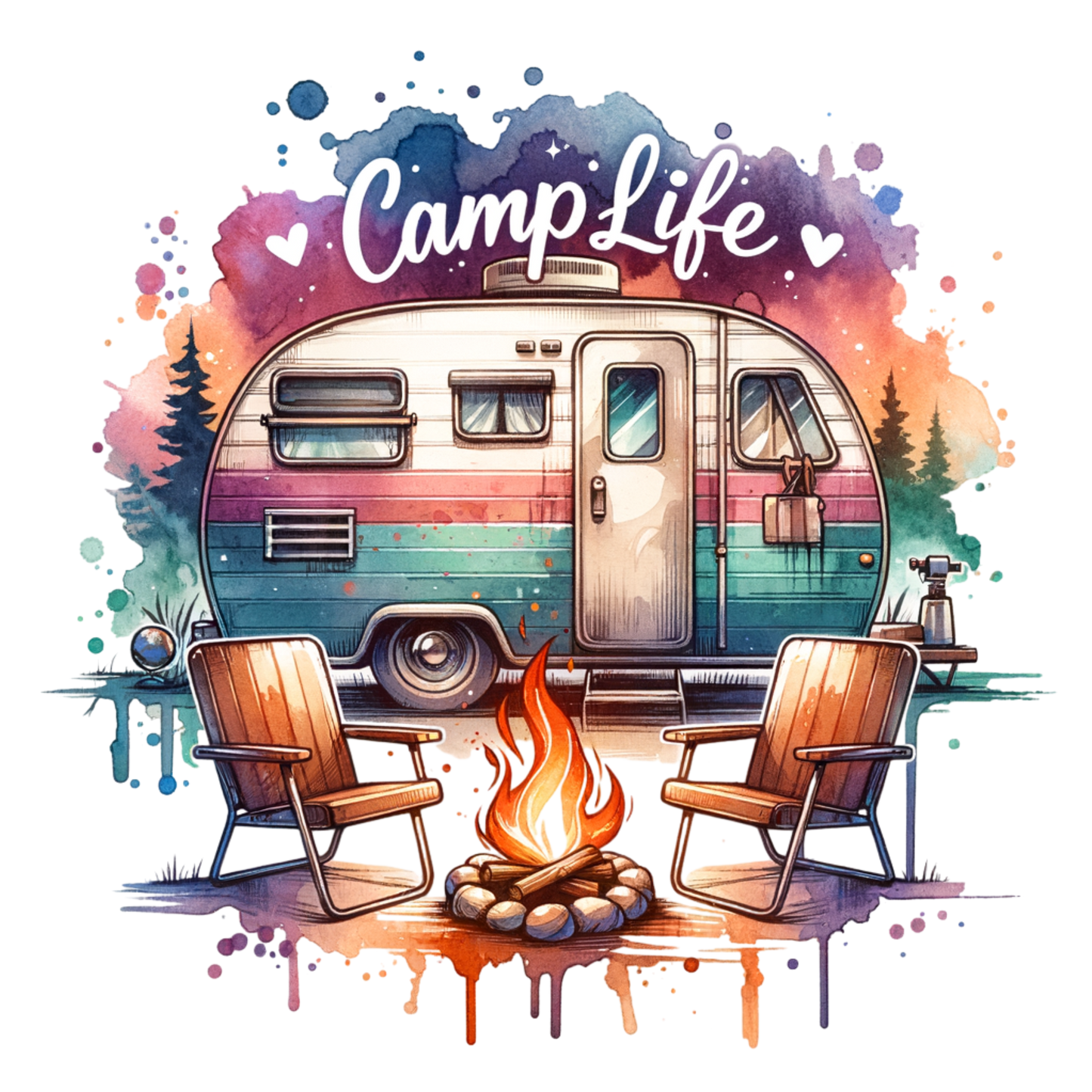 Sticker Camping