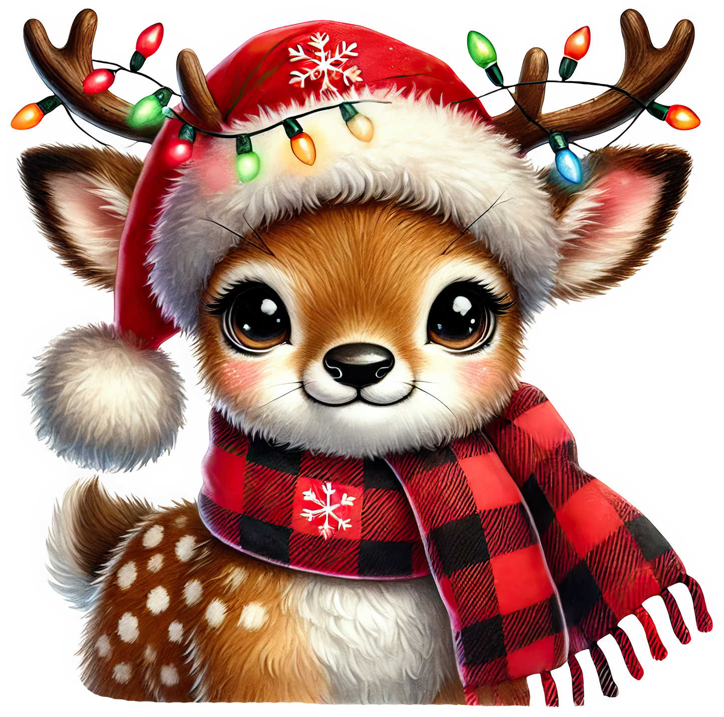 Bügelbilder Weihnachten Rentier - Magic Miracle Design