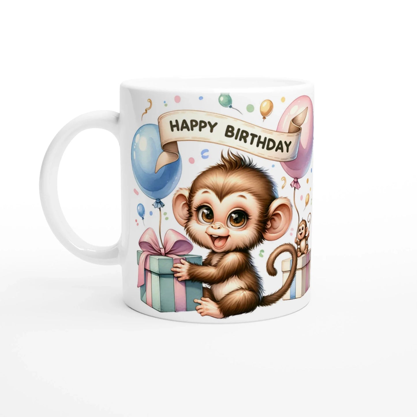 Keramiktasse Happy Birthday Affe Default Title