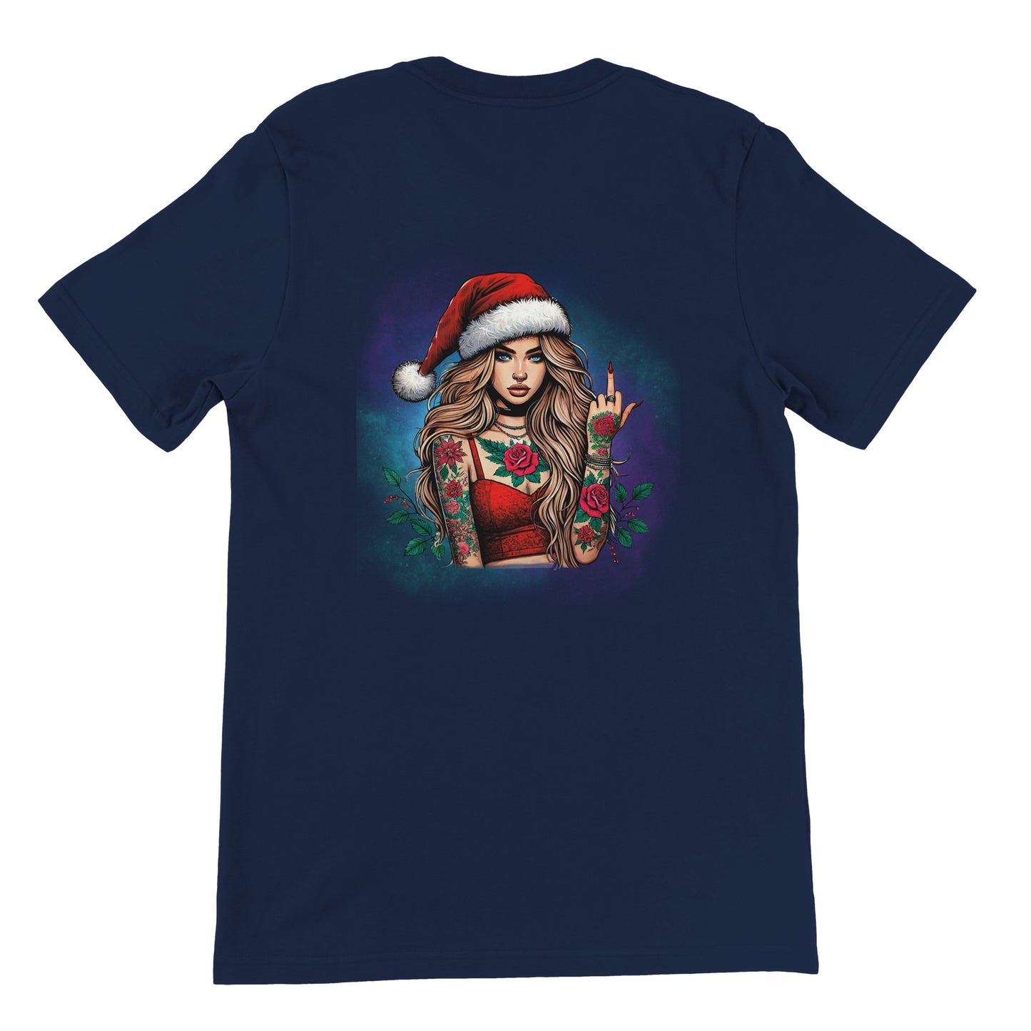 Premium T-Shirt tätowierte Frau - Magic Miracle Design