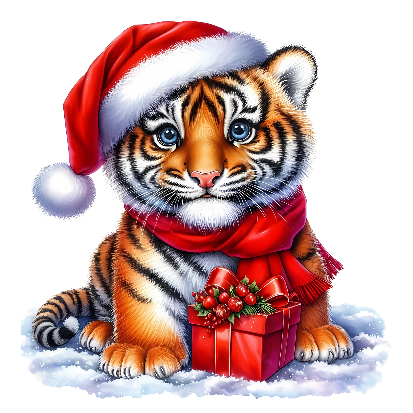 Bügelbilder Weihnachten Tiere - Magic Miracle Design