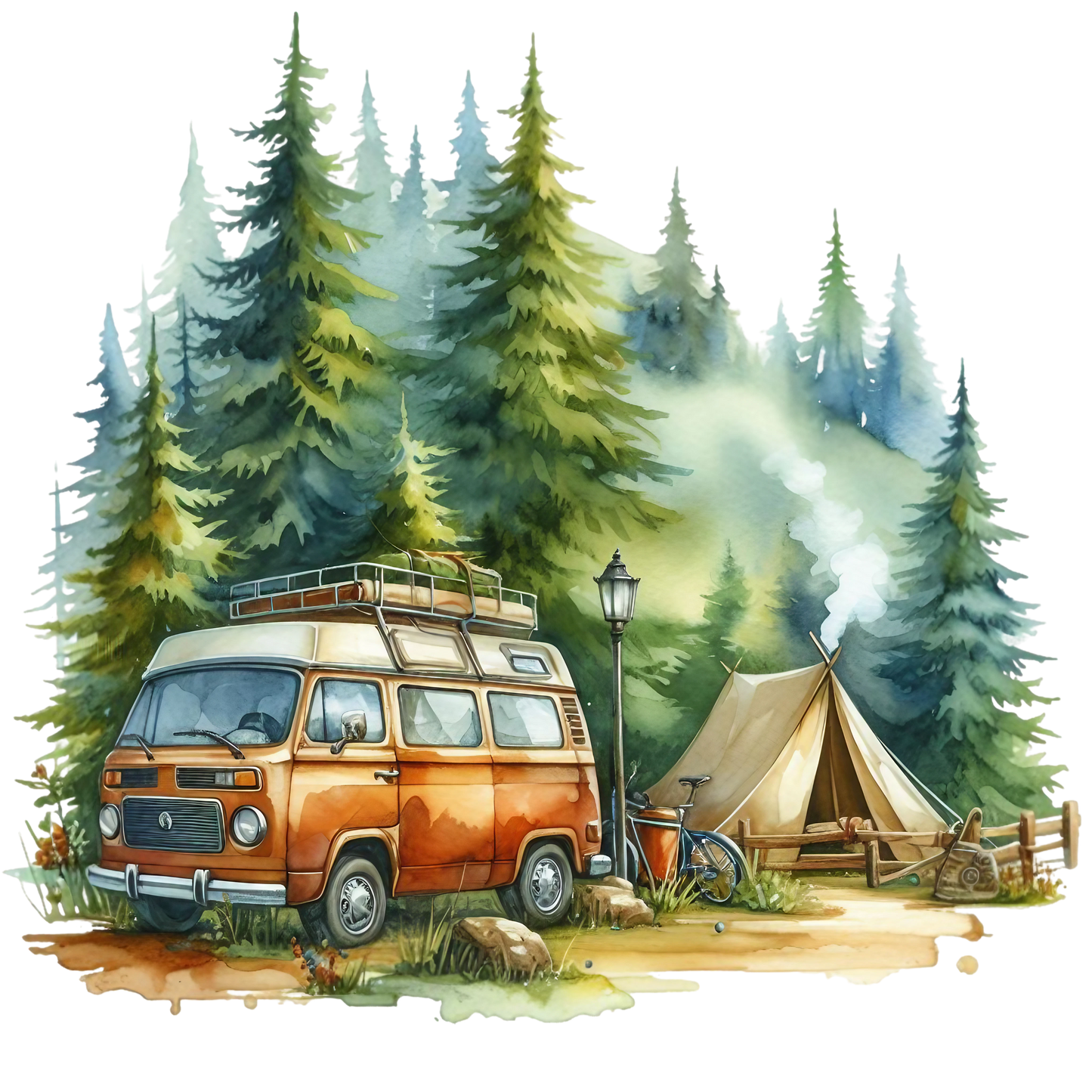 Sticker Camping