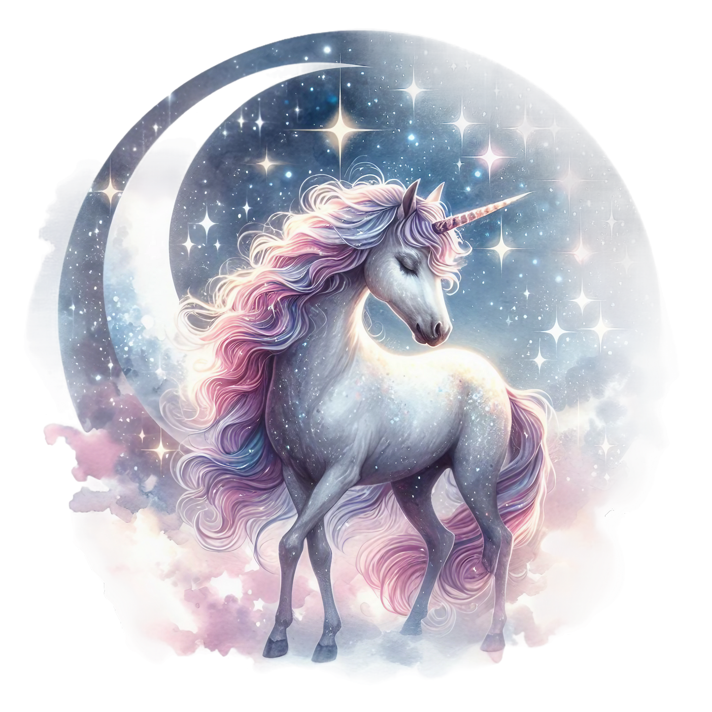 Bügelbild Einhorn - Magic Miracle Design