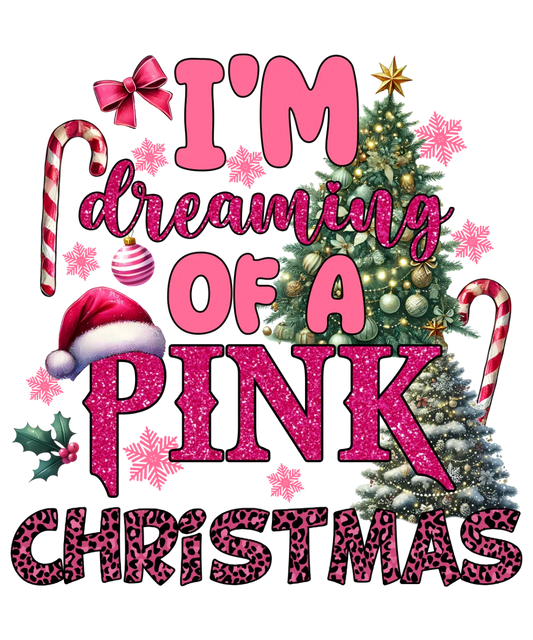 Bügelbilder Weihnachten in Pink Bild_1