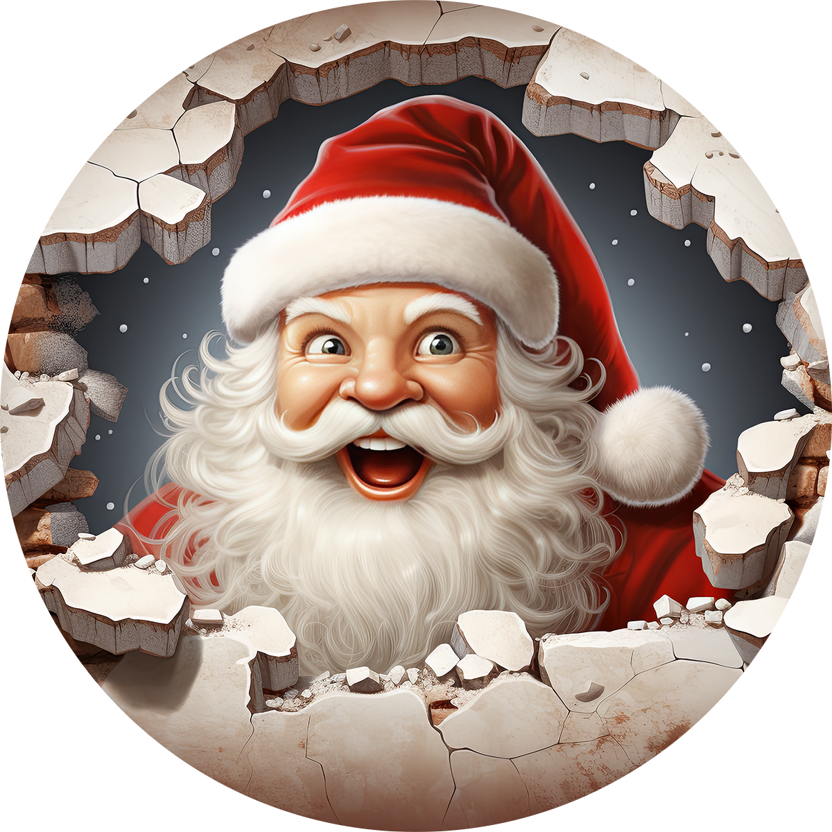 Bügelbilder Weihnachtsbilder Schnee Ornament - Magic Miracle Design