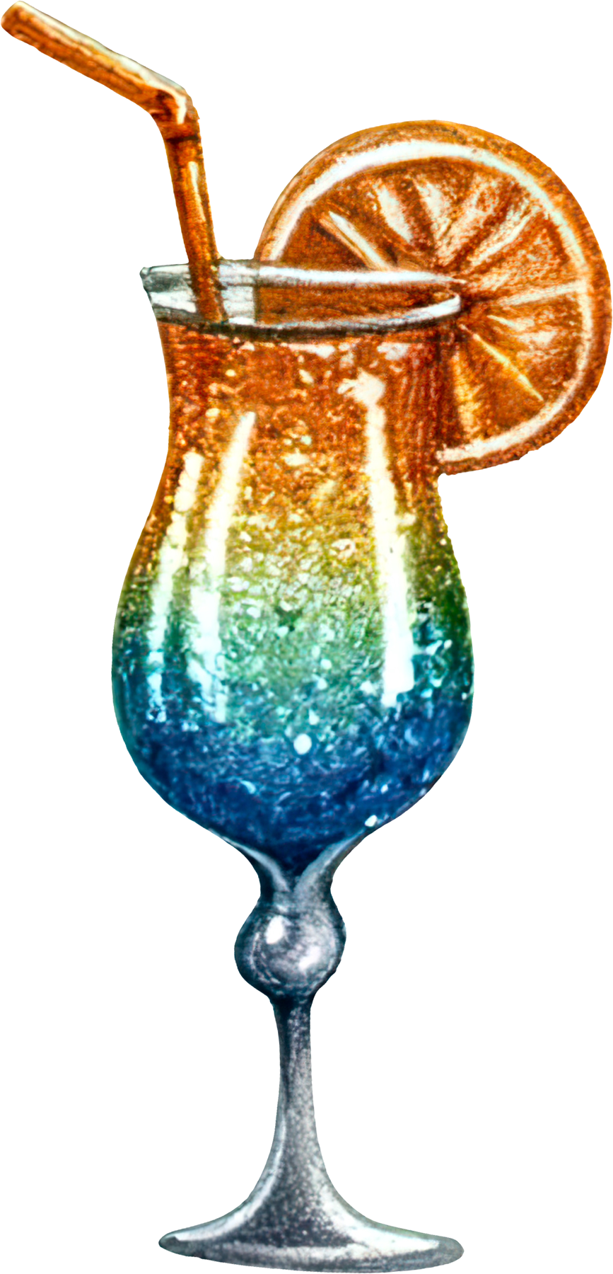 Sticker Sparkley Cocktail