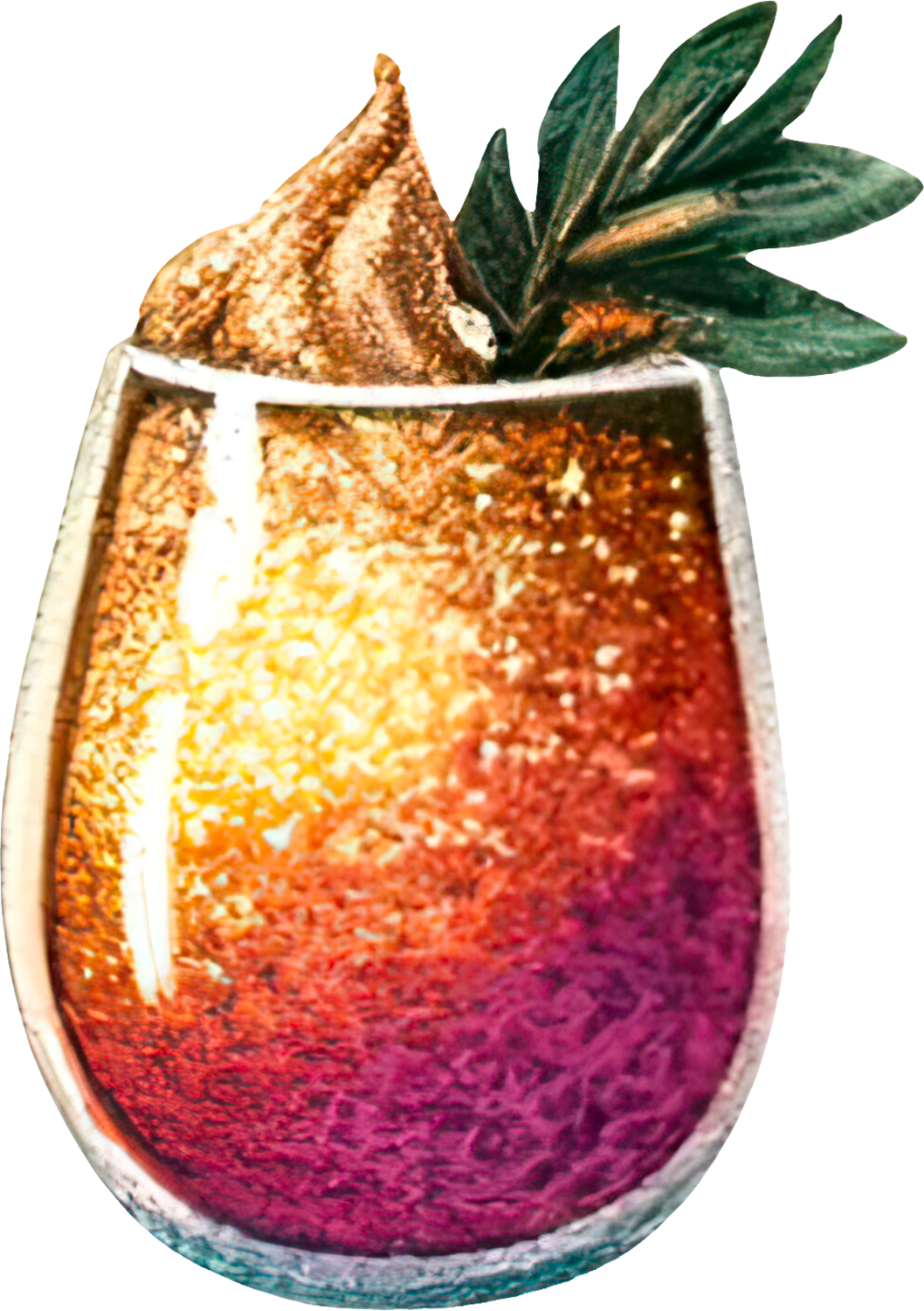 Sticker Sparkley Cocktail