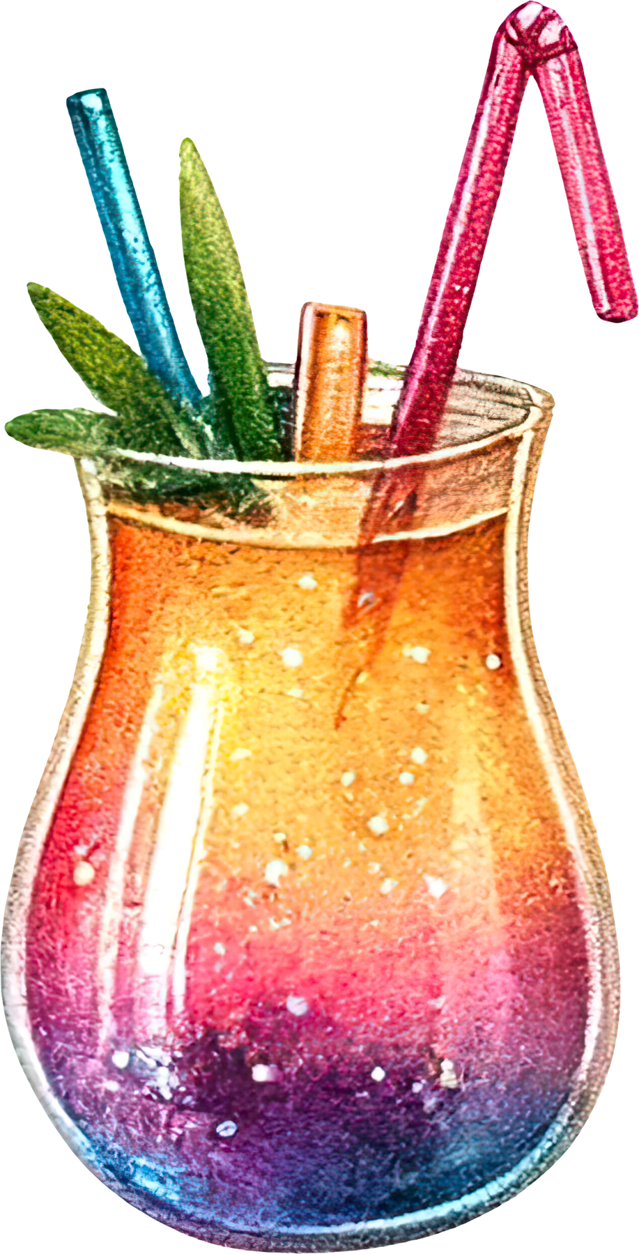 Sticker Sparkley Cocktail