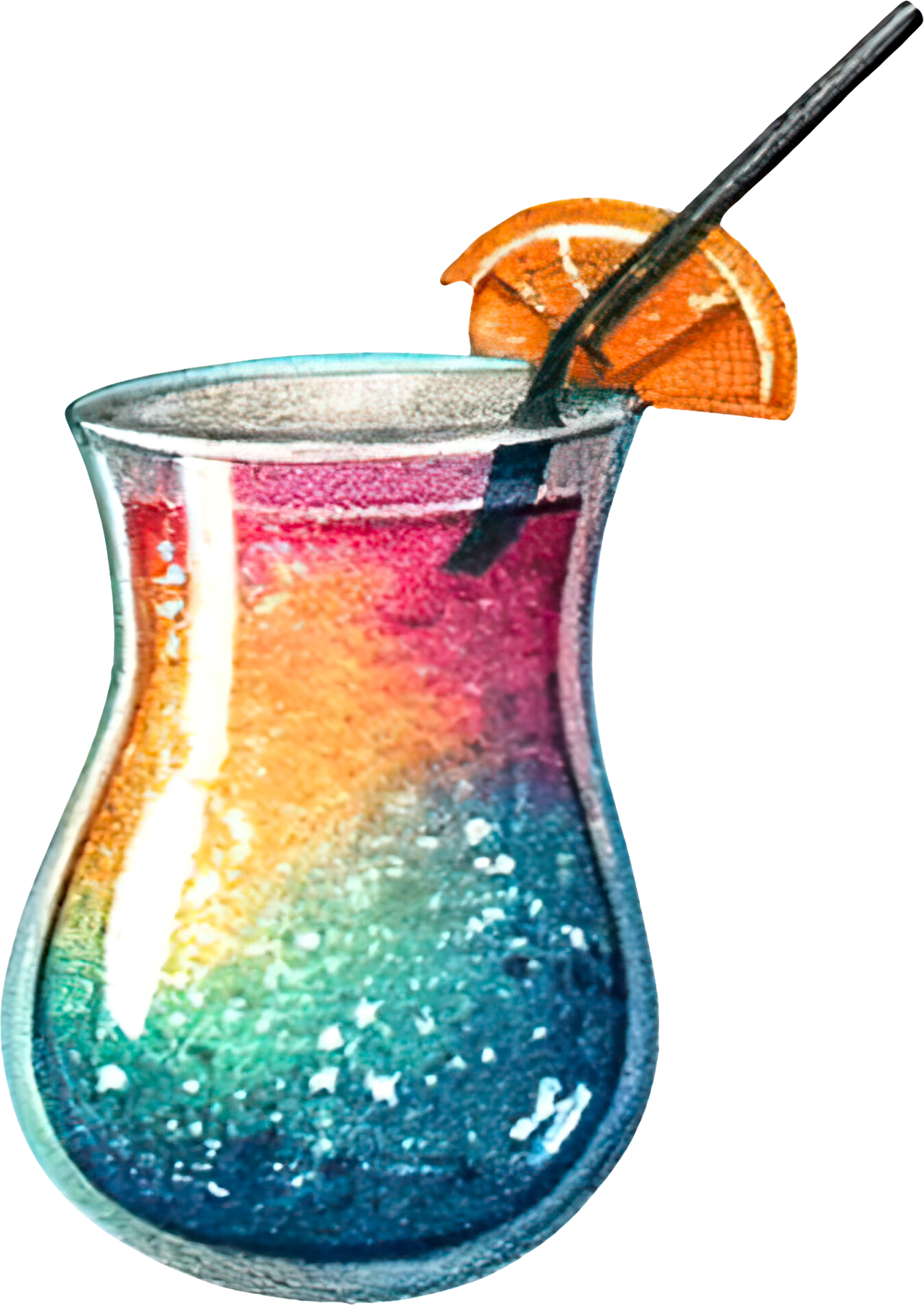 Sticker Sparkley Cocktail