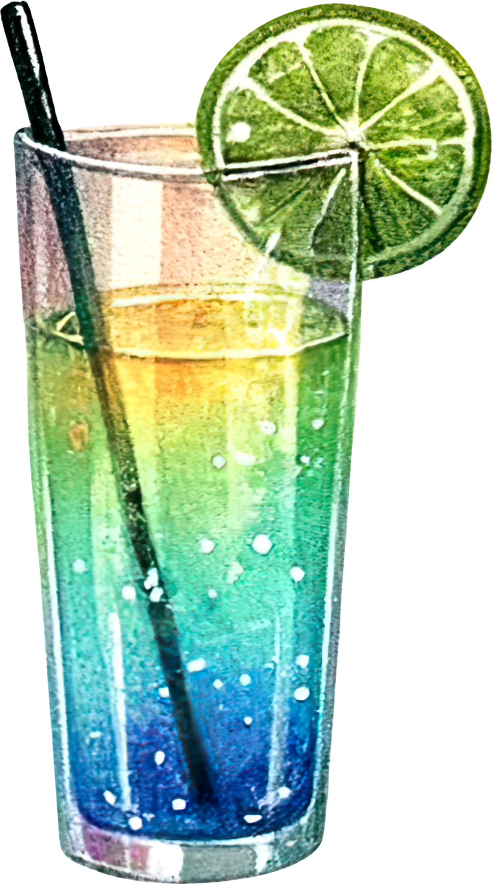 Sticker Sparkley Cocktail