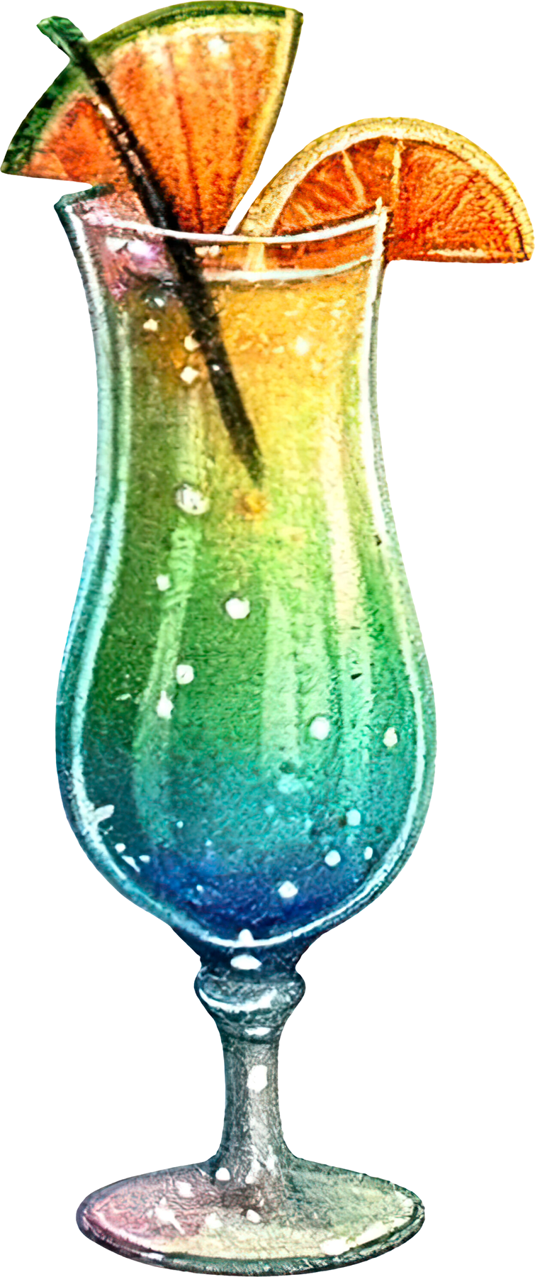 Sticker Sparkley Cocktail