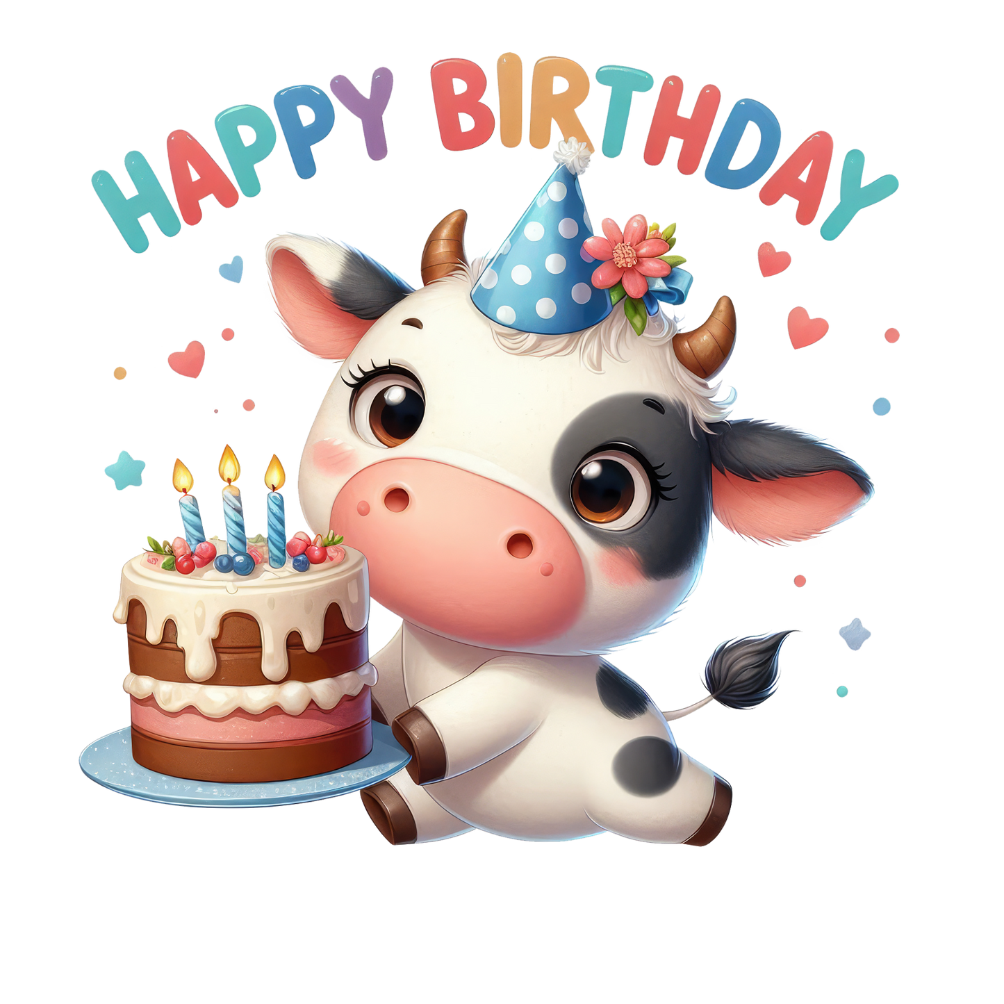 Bügelbilder Kinder Geburtstag Happy Birthday - Magic Miracle Design