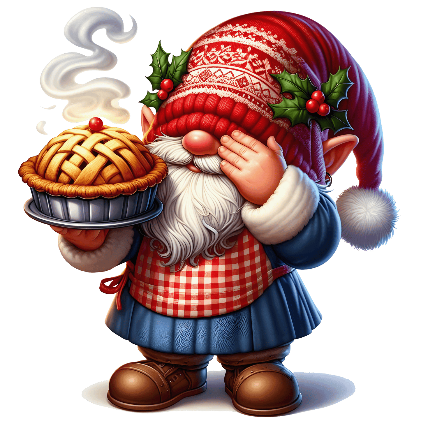 Bügelbilder Weihnachten Gnome_2 - Magic Miracle Design