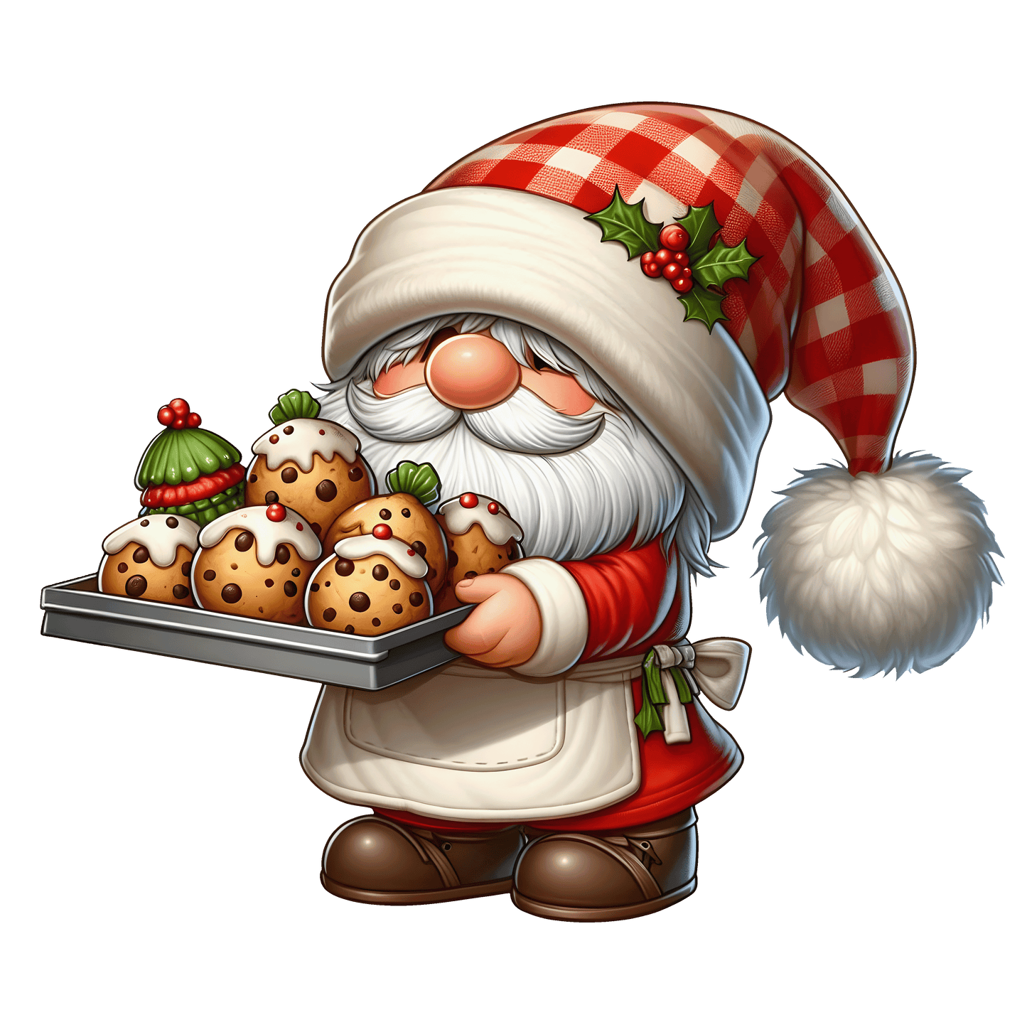 Bügelbilder Weihnachten Gnome_2 - Magic Miracle Design
