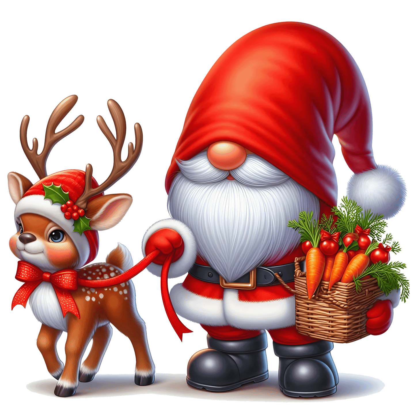 Bügelbilder Weihnachten Gnome_2 - Magic Miracle Design