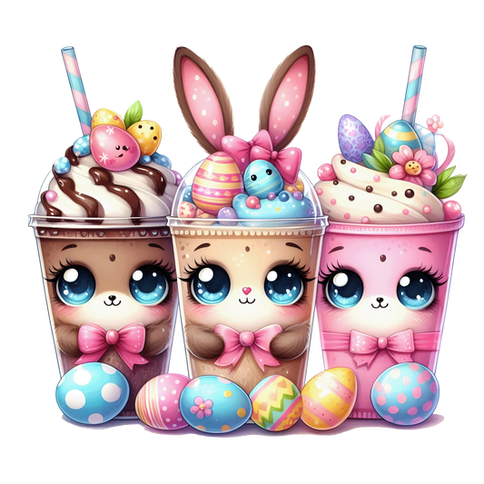 Sticker Oster Drinks - frühlingshafte Vibes Bild_2 medium ca. 9cm Höhe