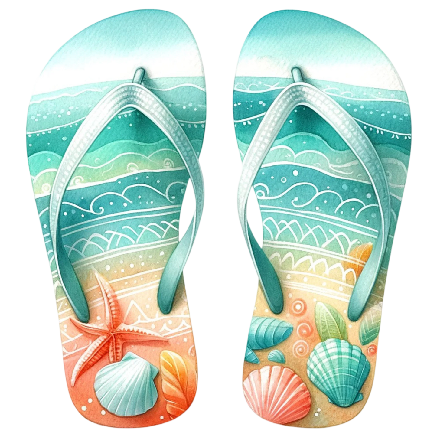 Bügelbilder Flipflops - Sommer Feeling Bild_8