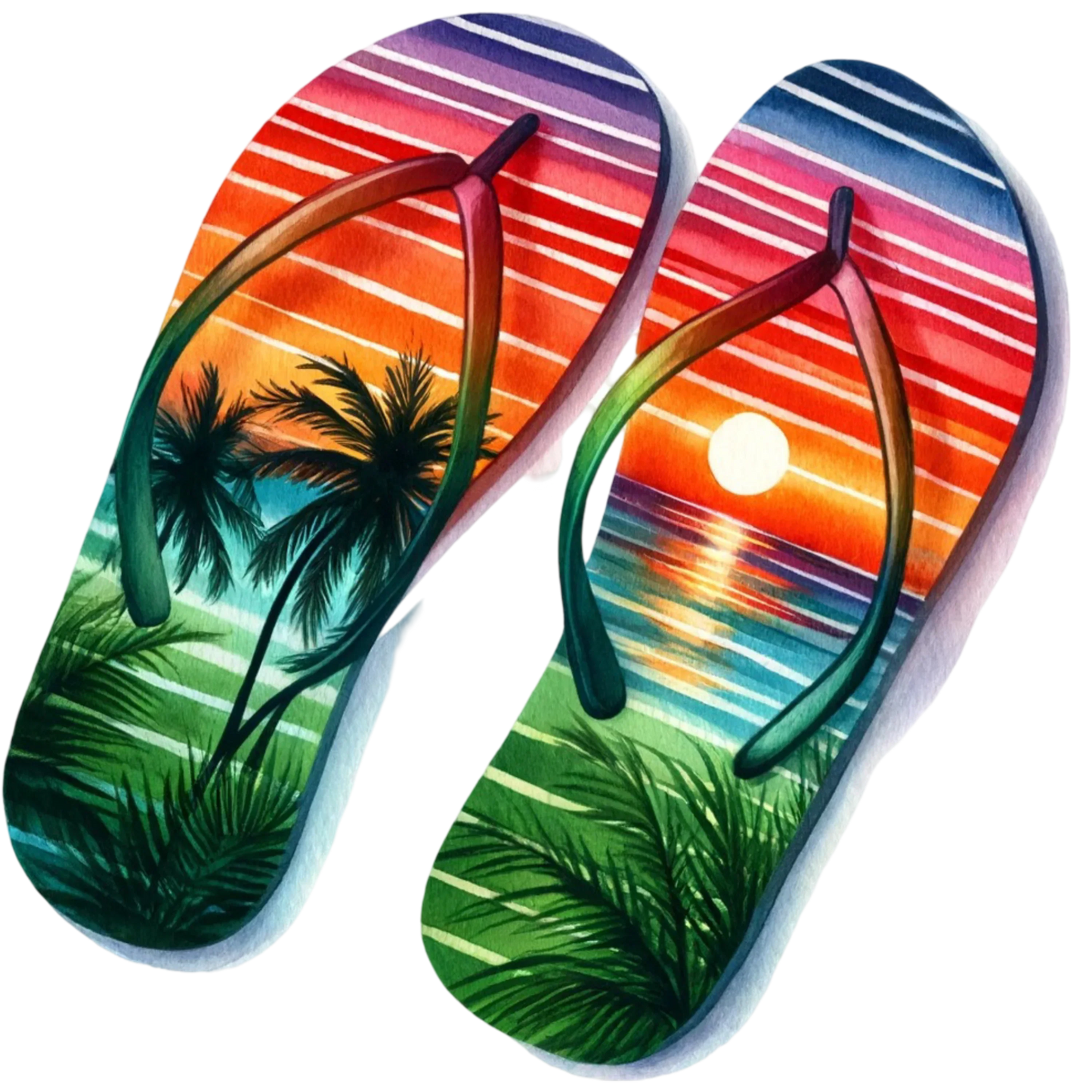 Bügelbilder Flipflops - Sommer Feeling Bild_6