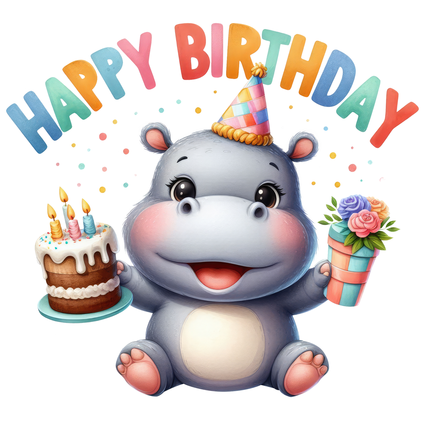 Bügelbilder Kinder Geburtstag Happy Birthday - Magic Miracle Design