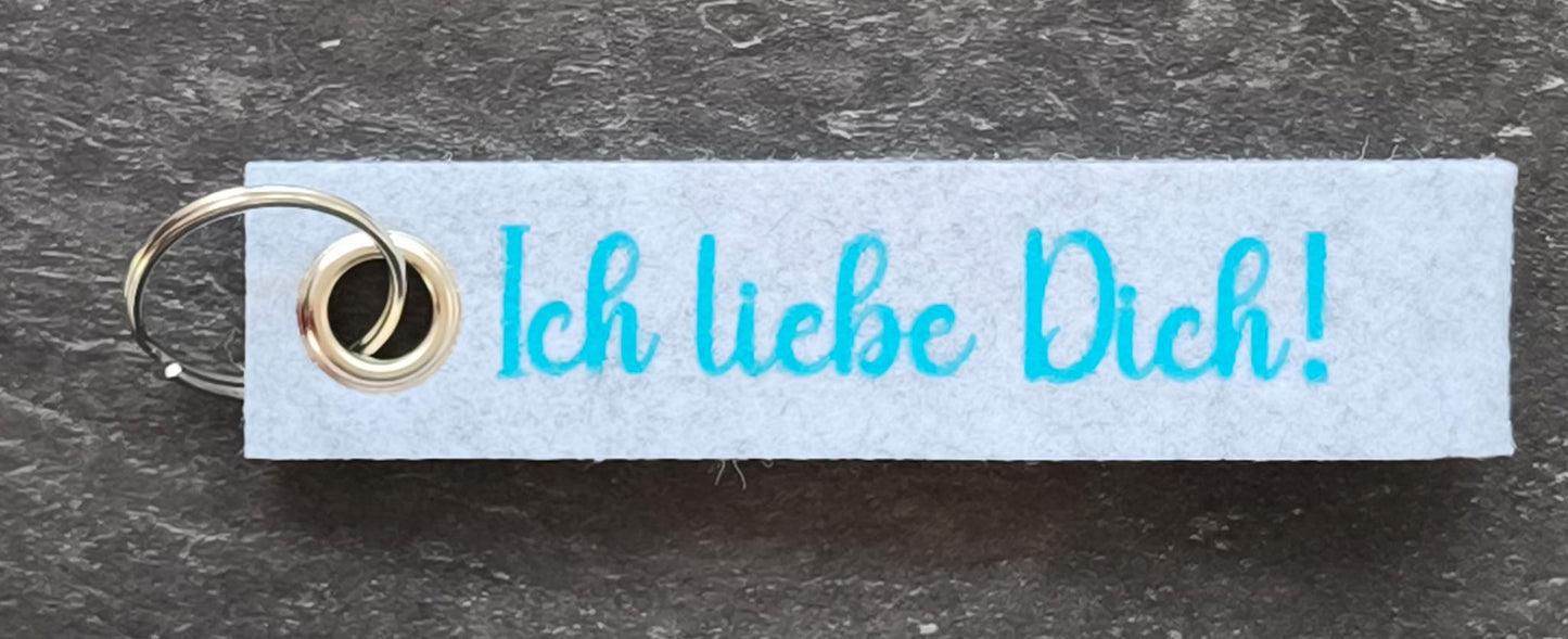 Filz Schlüsselanhänger