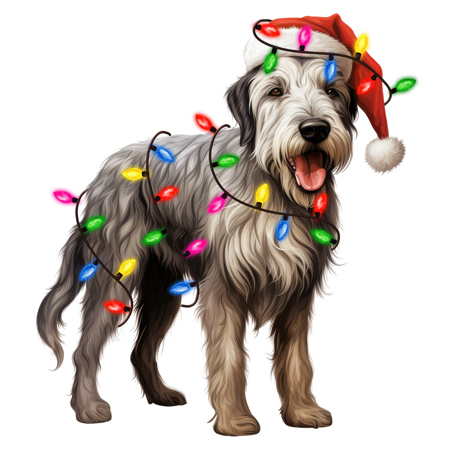Bügelbilder Weihnachten niedliche Hunde - Magic Miracle Design