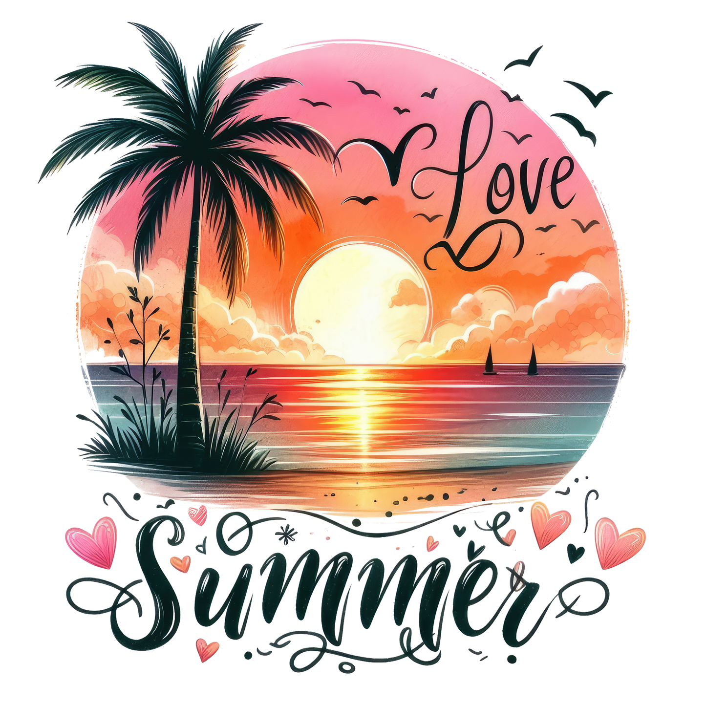 Sticker Sommer Sprüche