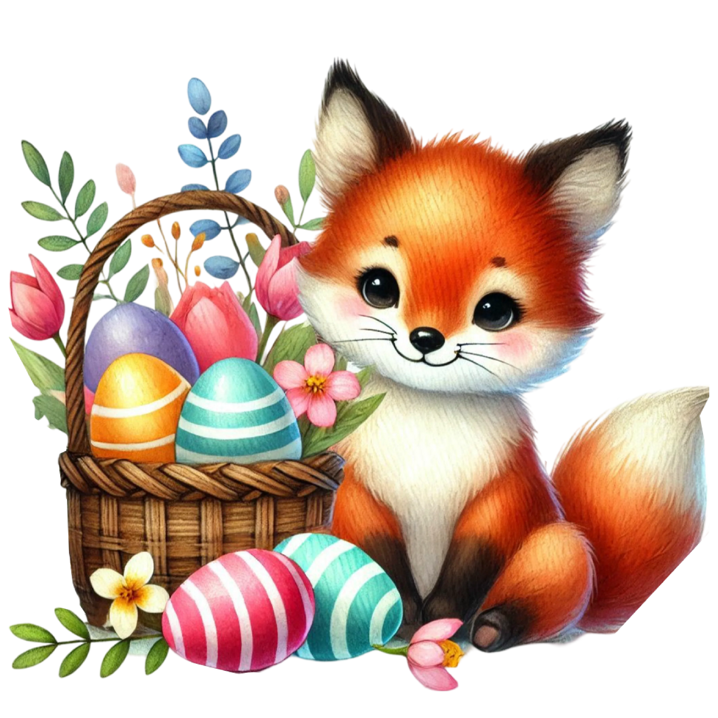 Bügelbild Ostern Fuchs Bild_10