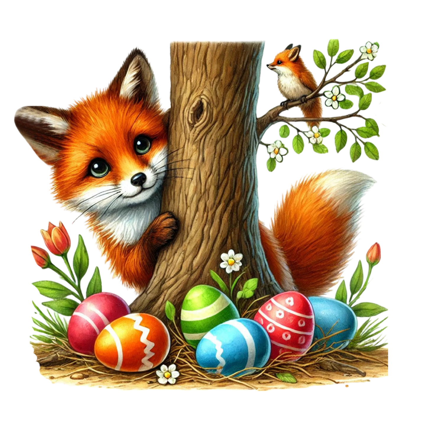 Bügelbild Ostern Fuchs Bild_5