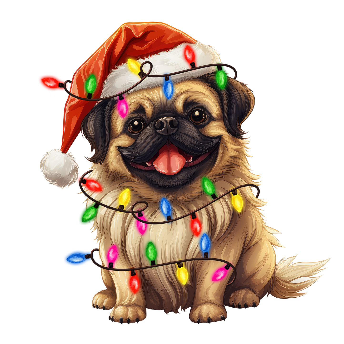 Bügelbilder Weihnachten niedliche Hunde - Magic Miracle Design