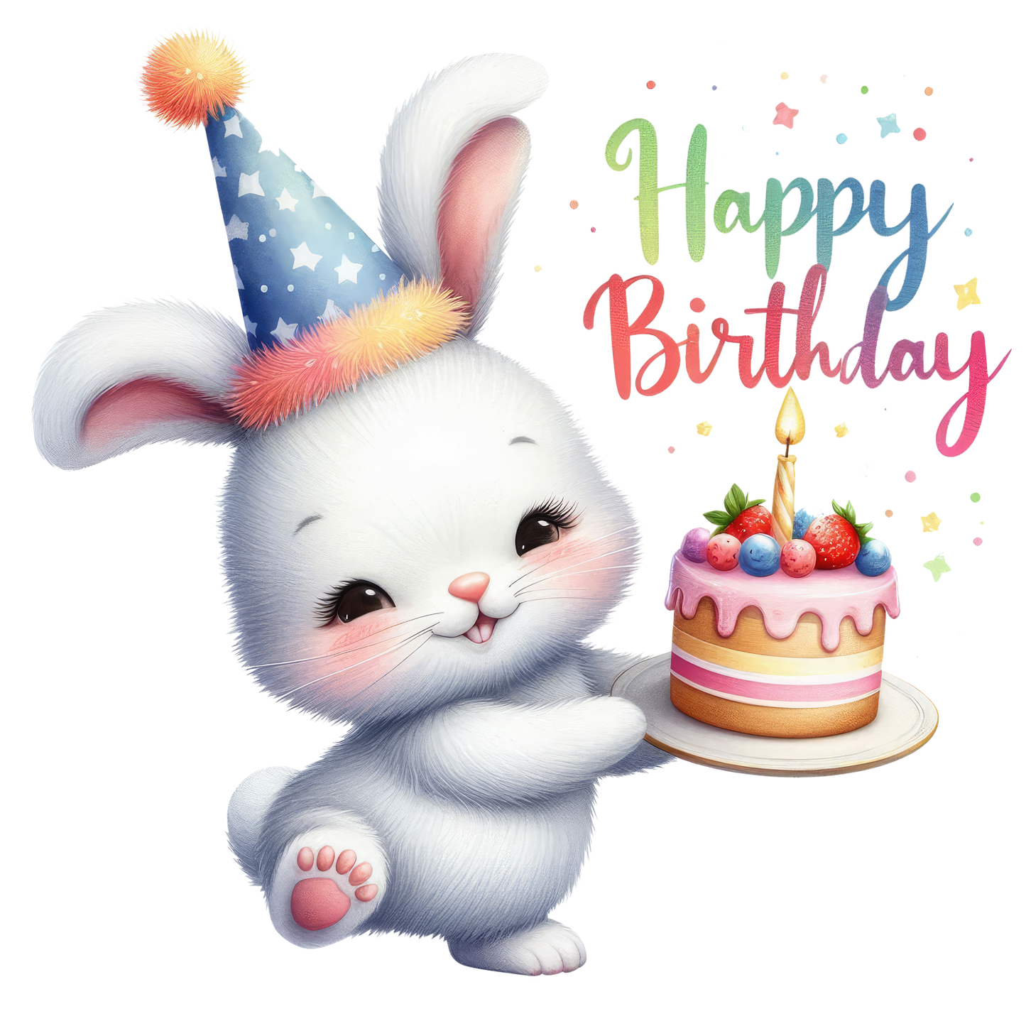 Bügelbilder Kinder Geburtstag Happy Birthday - Magic Miracle Design