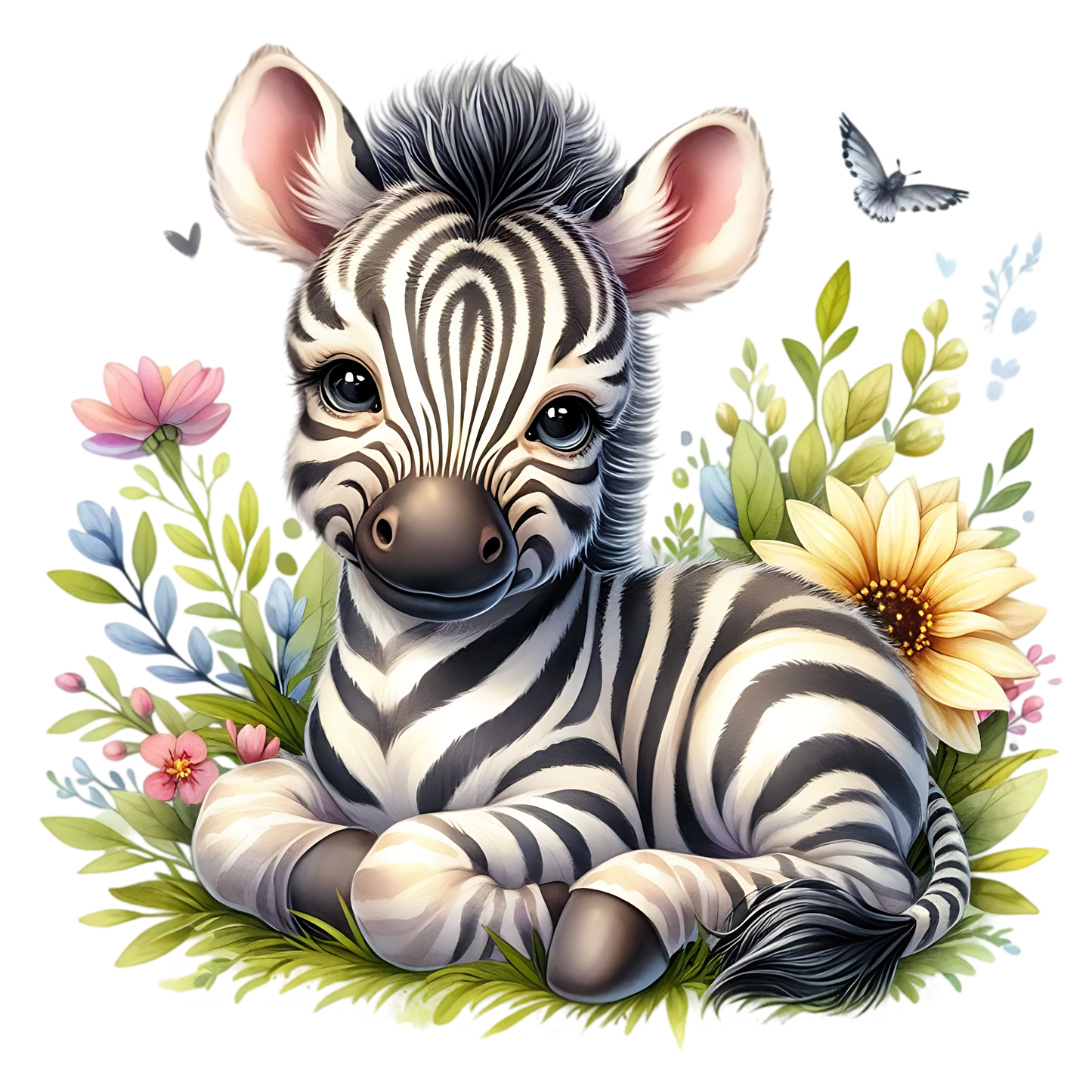 Bügelbild Baby Dschungeltiere - Magic Miracle Design