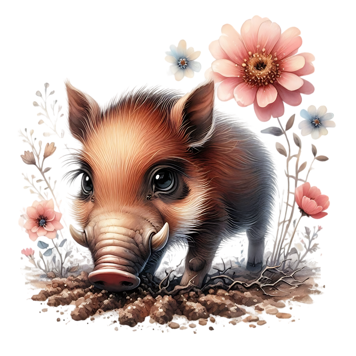 Bügelbild Baby Dschungeltiere - Magic Miracle Design