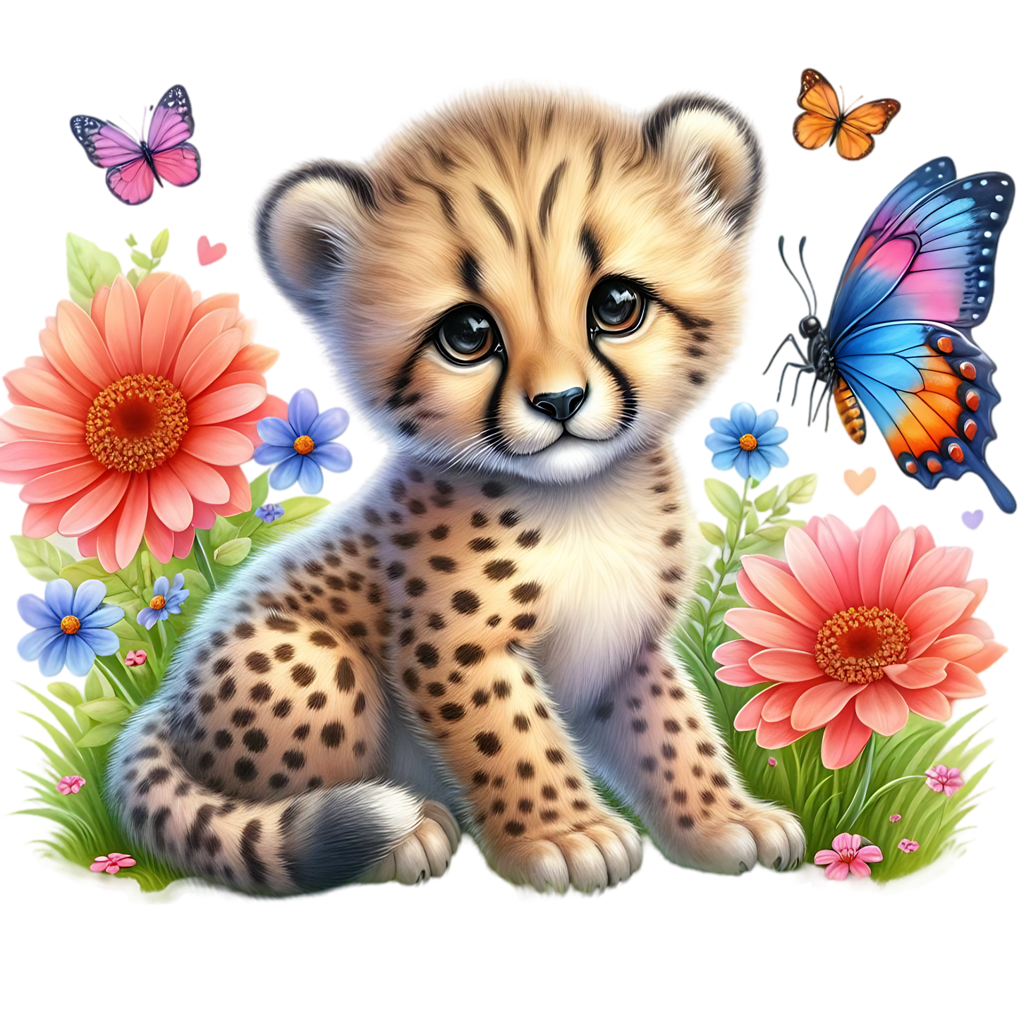 Bügelbild Baby Dschungeltiere - Magic Miracle Design