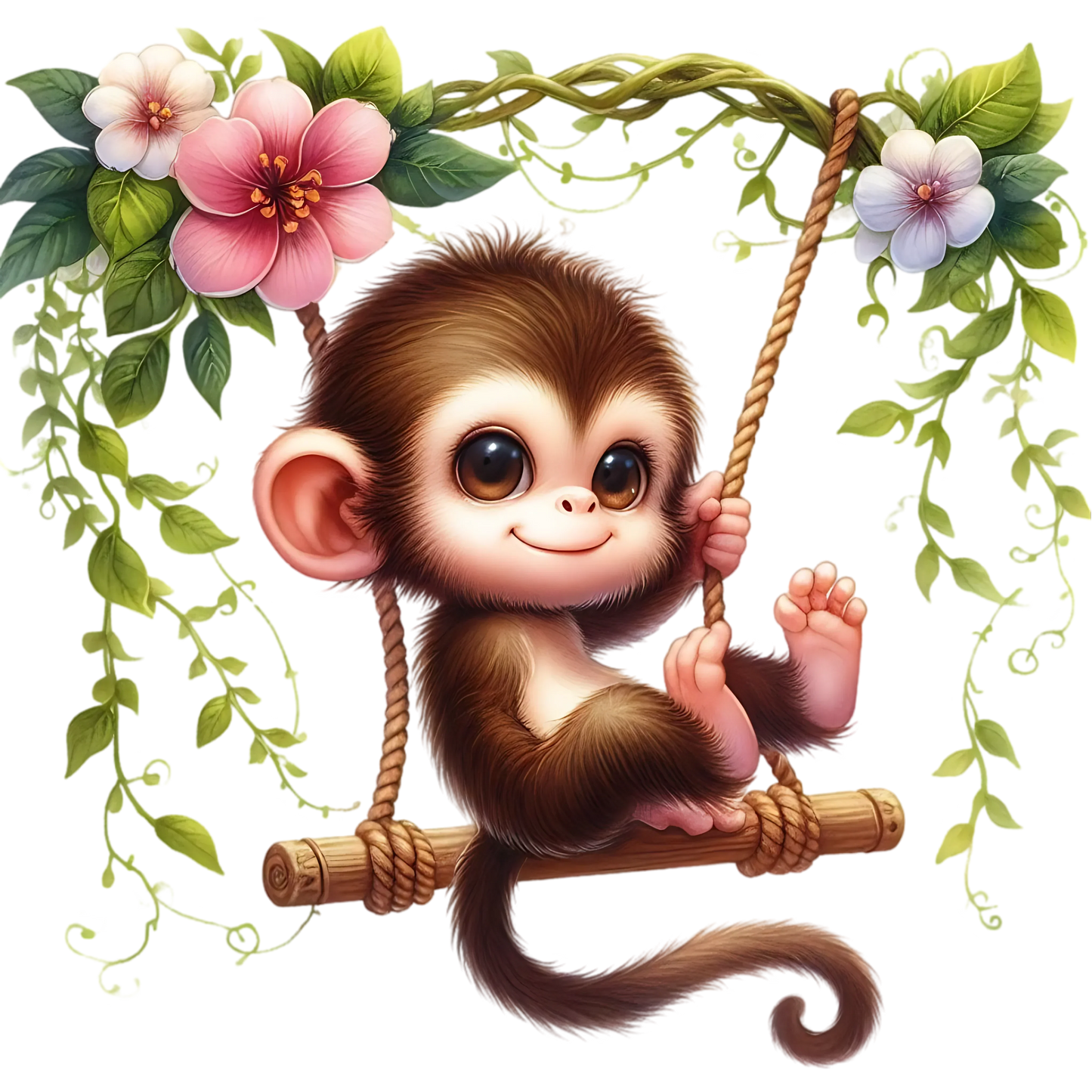 Bügelbild Baby Dschungeltiere – detailreich & langlebig Bild_5